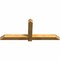 Ekena Millwork Eugene Rough Sawn Timber Gable Bracket, Western Red Cedar, 60"W x 25"H x 4"D x 4"F, 10/12 Pitch GBW060X25X0404EUG00RWR - alternate 2